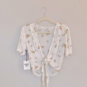 NWT Aritzia Sunday Best Olson Top Size S